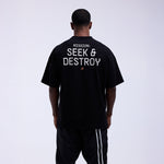 T-shirt Bivol x Boxraw Oversize Black