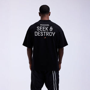 T-shirt Bivol x Boxraw Oversize Black