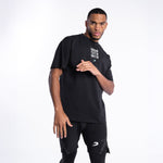 T-shirt Boxraw HRDR FSTR SMTR Oversize Black