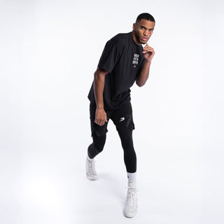 T-shirt Boxraw HRDR FSTR SMTR Oversize Black