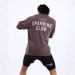 T-shirt Boxraw Sparring Club Oversize Brown