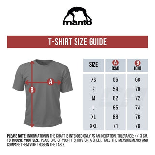 T-shirt oversize Manto Treasure Zone Black