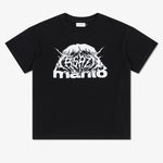 T-shirt oversize Manto Treasure Zone Black