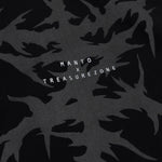 T-shirt oversize Manto Treasure Zone Black