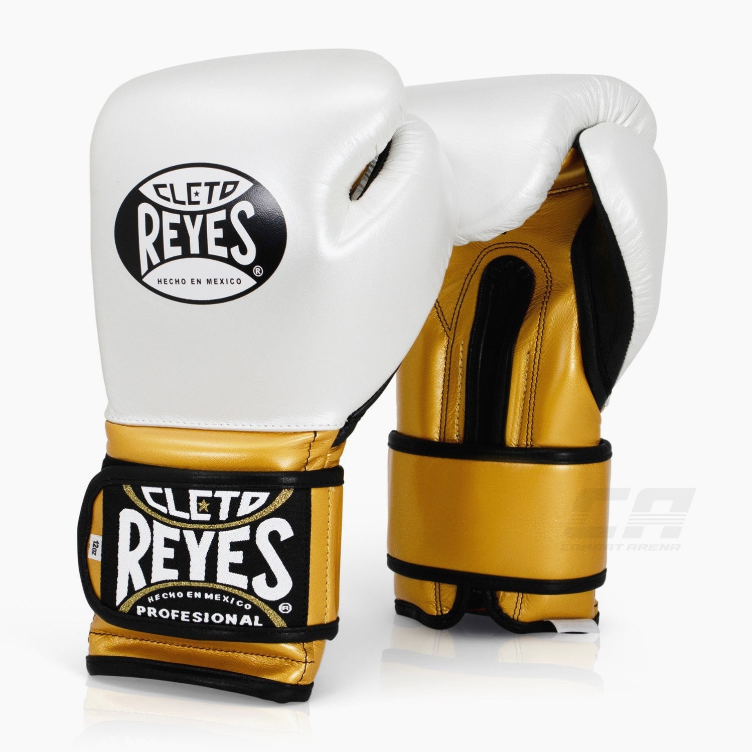 Guantes de boxeo Cleto Reyes Sparring CE6 Zafiro Azul Oro -   – Combat Arena