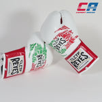 Boxing gloves Cleto Reyes Professional CB2 White-red Mexican with laces
