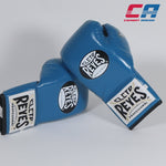 Boxing gloves Cleto Reyes Safetec CB4 Blue-black with laces
