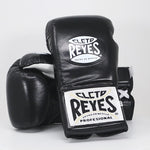 Boxing gloves Cleto Reyes Safetec CB4 Black with laces