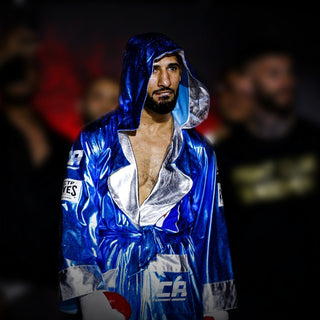 Boxing robe Cleto Reyes with hood Metallic Edition