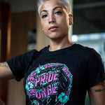 T-shirt donna Pride or Die Stay Hungry-Combat Arena