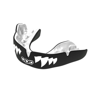 Mouthguard Opro Instant Custom-Fit Jaws Black 