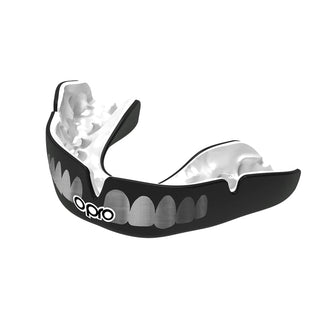 Mouthguard Opro Instant Custom-Fit Silver Teeth 