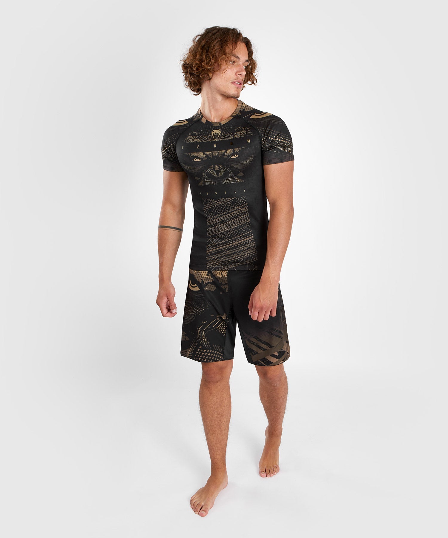 Rashguard Venum Gorilla Jungle short sleeves