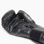 Boxing gloves Di Nardo with velcro 16 Oz Brown-black-silver 