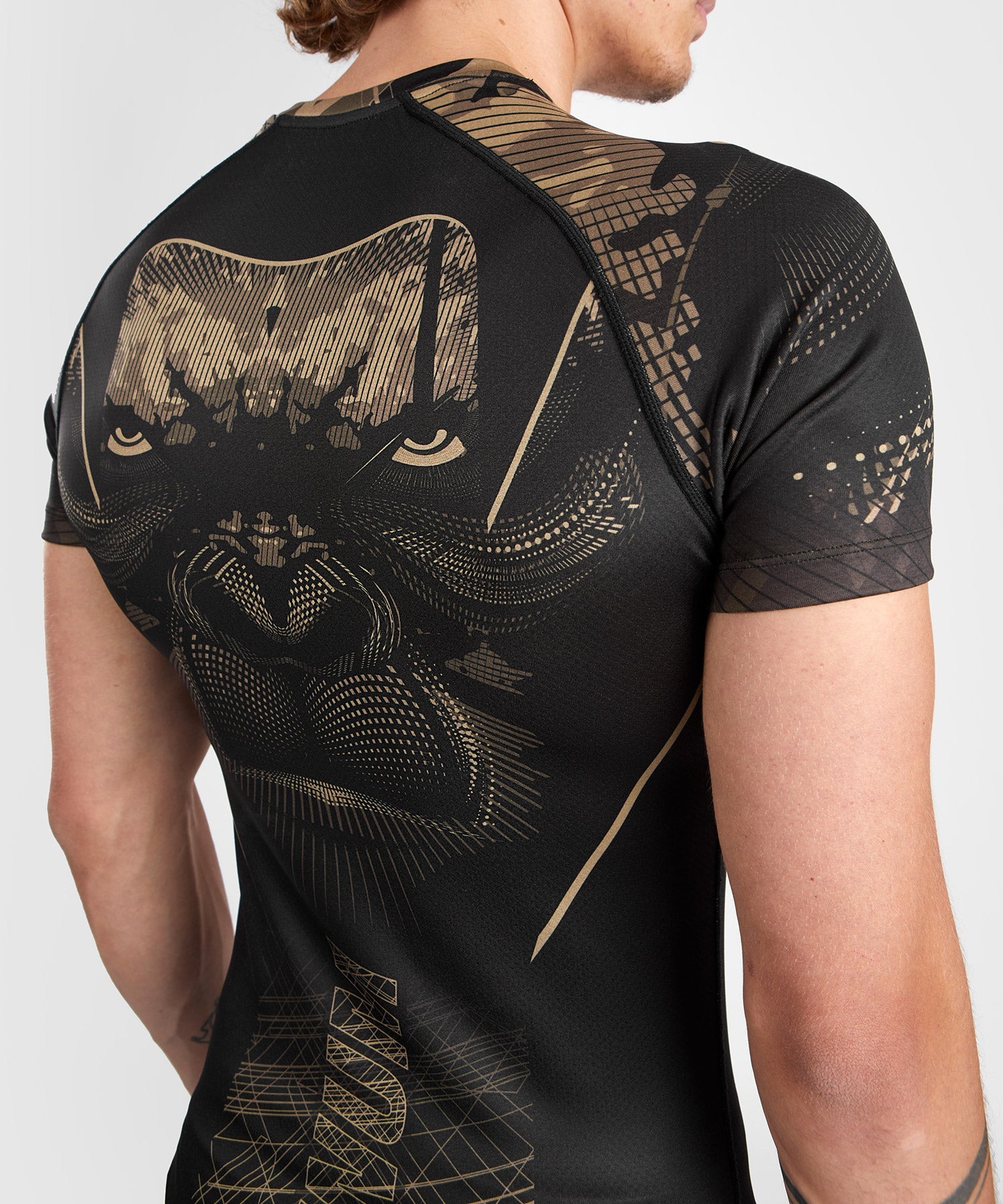 Rashguard Venum Gorilla Jungle short sleeves
