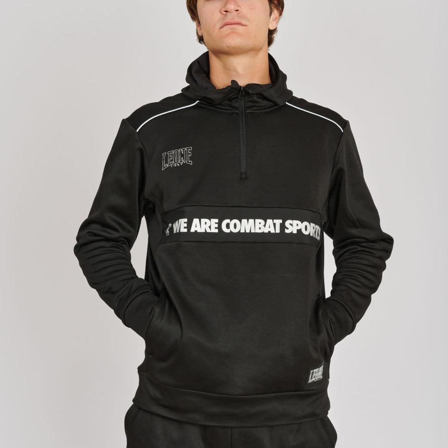 Sweatshirt Leone AB316 Hooded Outline