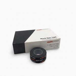 Black tape Empire Gym Tape 2.5 cm x 13 m - Box of 12 pcs 