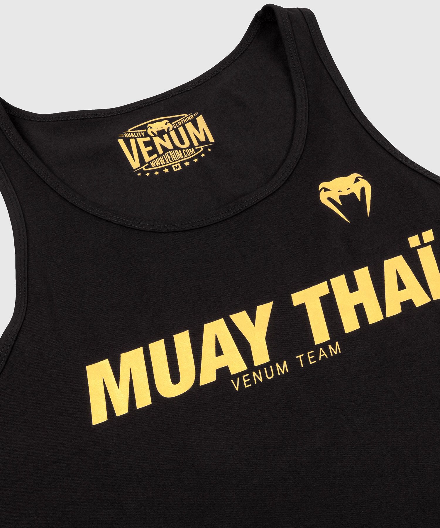 Tank top Venum Muay Thai VT Black-Gold