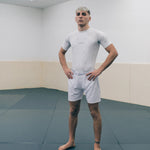 MMA shorts Manto Shield White 