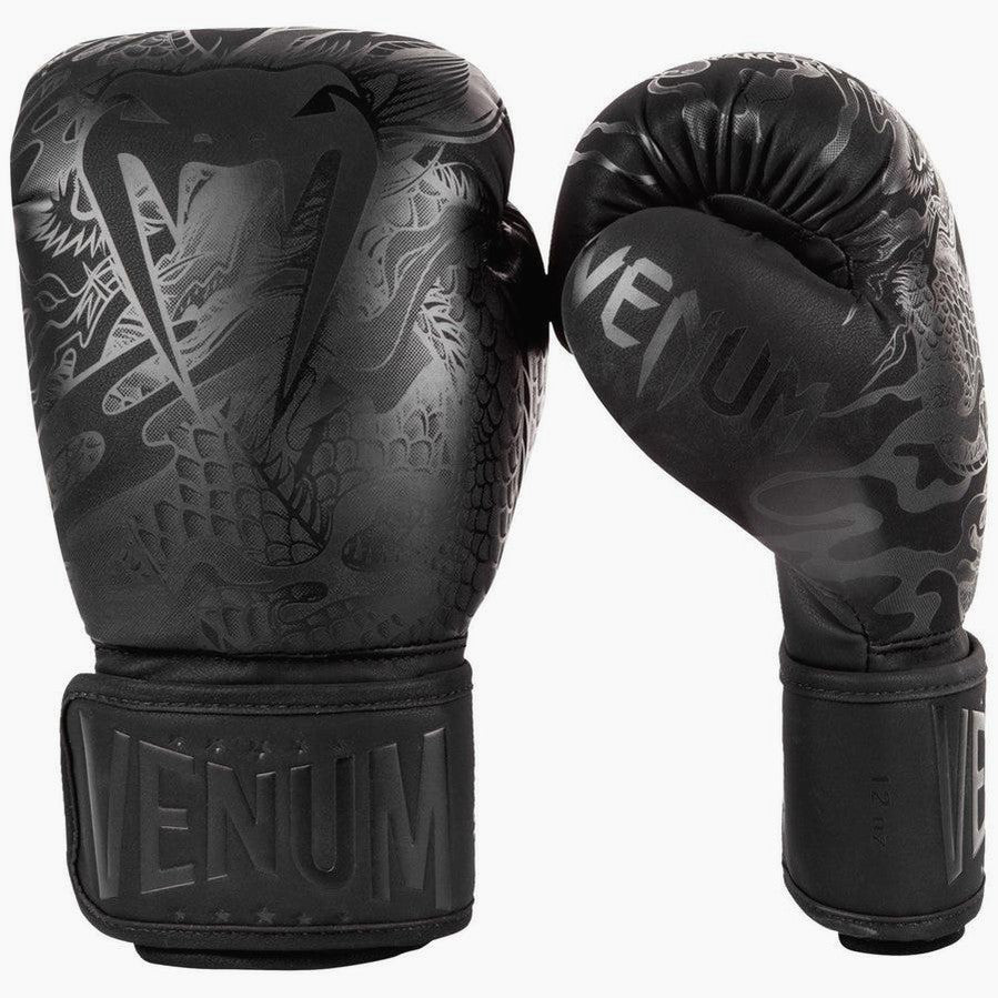 Boxing gloves Venum Dragon s Flight Black black
