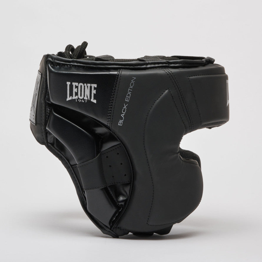 Headgear Leone Black Edition CS435 with face shields