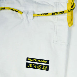 BJJ Gi Half Sumo Mamba IBJJF White-Combat Arena
