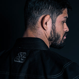 BJJ Gi Half Sumo Mamba Black-Combat Arena