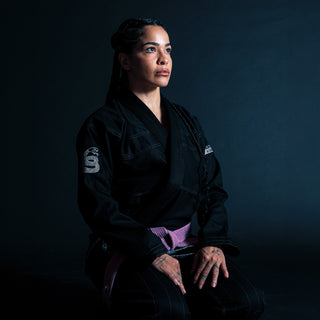 BJJ Gi Half Sumo Mamba Black-Combat Arena