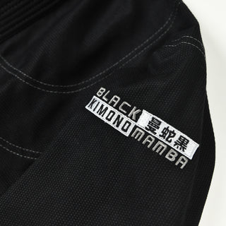 BJJ Gi Half Sumo Mamba Black-Combat Arena