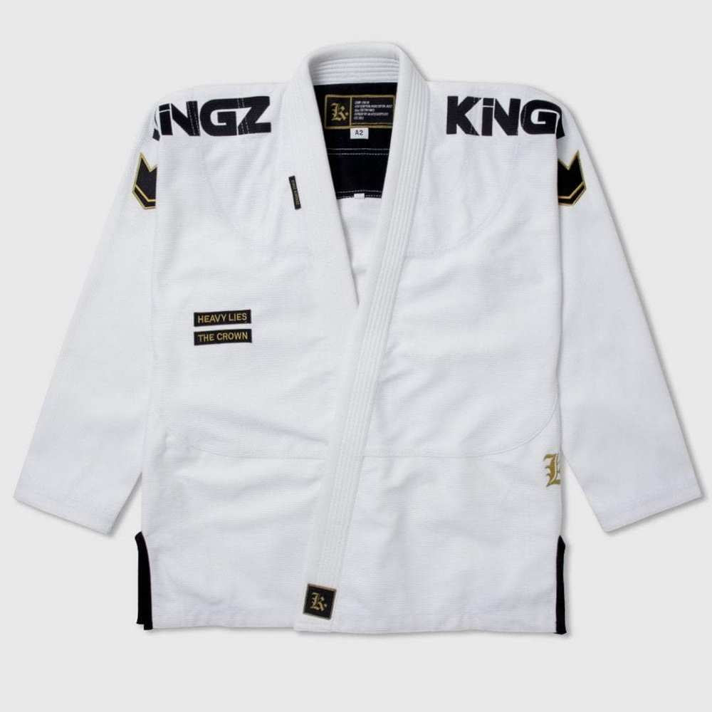 BJJ Gi Kingz Comp 450 V6 Bianco