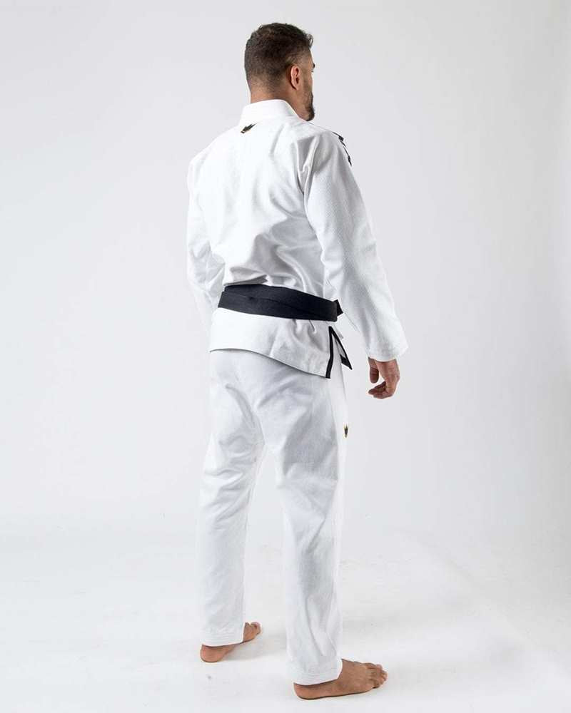 BJJ Gi Kingz Comp 450 V6 Bianco