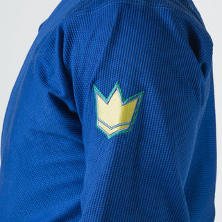 BJJ Gi Kingz MI-K Roots IBJJF Blu-Combat Arena
