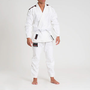 BJJ Gi Leone AB403 White-Combat Arena
