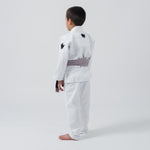 BJJ Gi child Kingz Kore V2 IBJJF White 