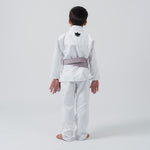 BJJ Gi child Kingz Kore V2 IBJJF White 
