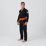 BJJ Gi child Kingz Kore V2 IBJJF Black 