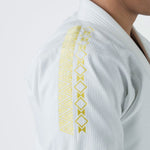 BJJ Gi Kingz MI-K Roots IBJJF White 