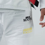 BJJ Gi Kingz MI-K Roots IBJJF White 
