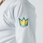 BJJ Gi Kingz MI-K Roots IBJJF White 