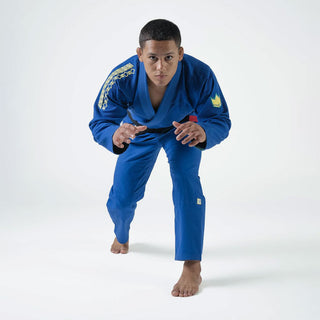 BJJ Gi Kingz MI-K Roots IBJJF Blue 
