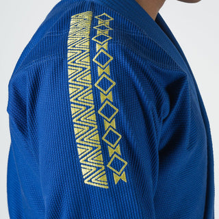 BJJ Gi Kingz MI-K Roots IBJJF Blue 