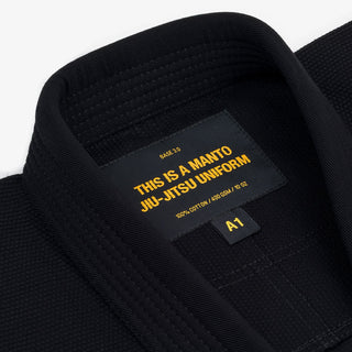 BJJ Gi Manto Base 3.0 Black-orange 