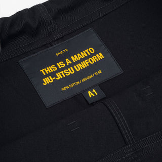 BJJ Gi Manto Base 3.0 Black-orange 