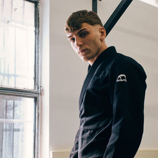 BJJ Gi Manto Base 3.0 Black and white 
