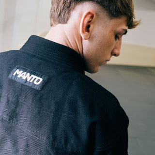 BJJ Gi Manto Base 3.0 Black and white 