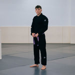 BJJ Gi Manto Base 3.0 Black and white 