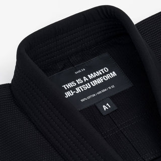 BJJ Gi Manto Base 3.0 Black and white 