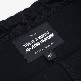 BJJ Gi Manto Base 3.0 Black and white 