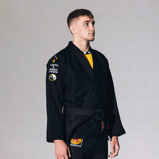 BJJ Gi Manto Tiger's Tail Black 