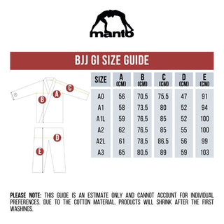 BJJ Gi Manto Society white
